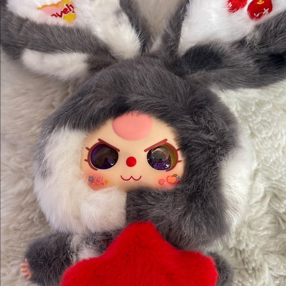 Bb3 lillyrabbit town v3 Cute Pink Bunny confirmed  liquid eyes rare - Picture 12 of 15